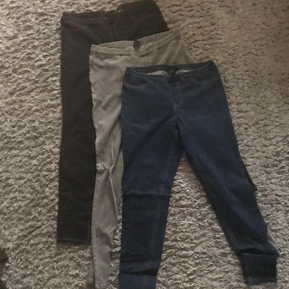 3 pairs of Hue stretch jeans - Buy all, or sep.